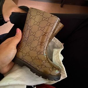 Toddler gucci rain boots